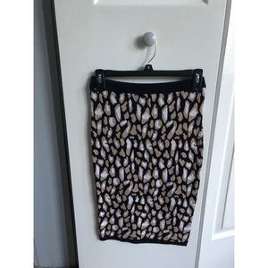Cheetah Sweater Skirt